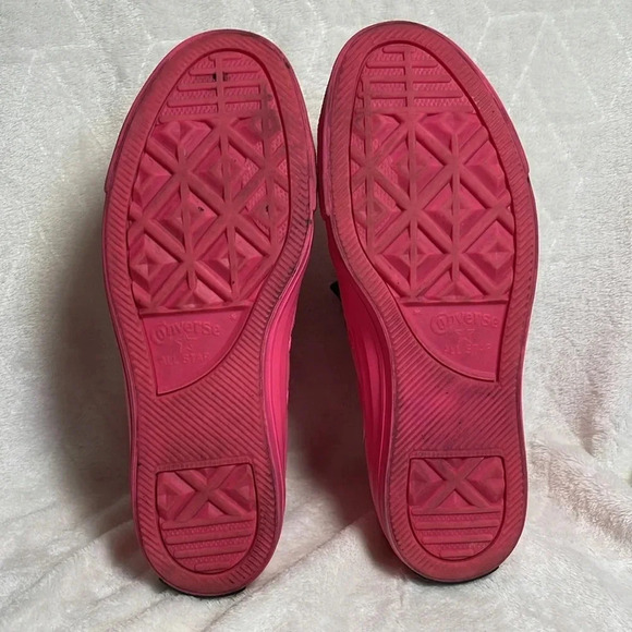 Converse X OPI V-I-Pink Passes Chuck Taylor All Star High Top Sneakers Size 6 - Picture 5 of 9
